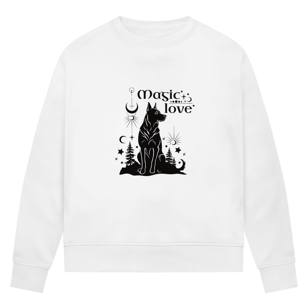 Magic Love - Bio Sweatshirt für Damen