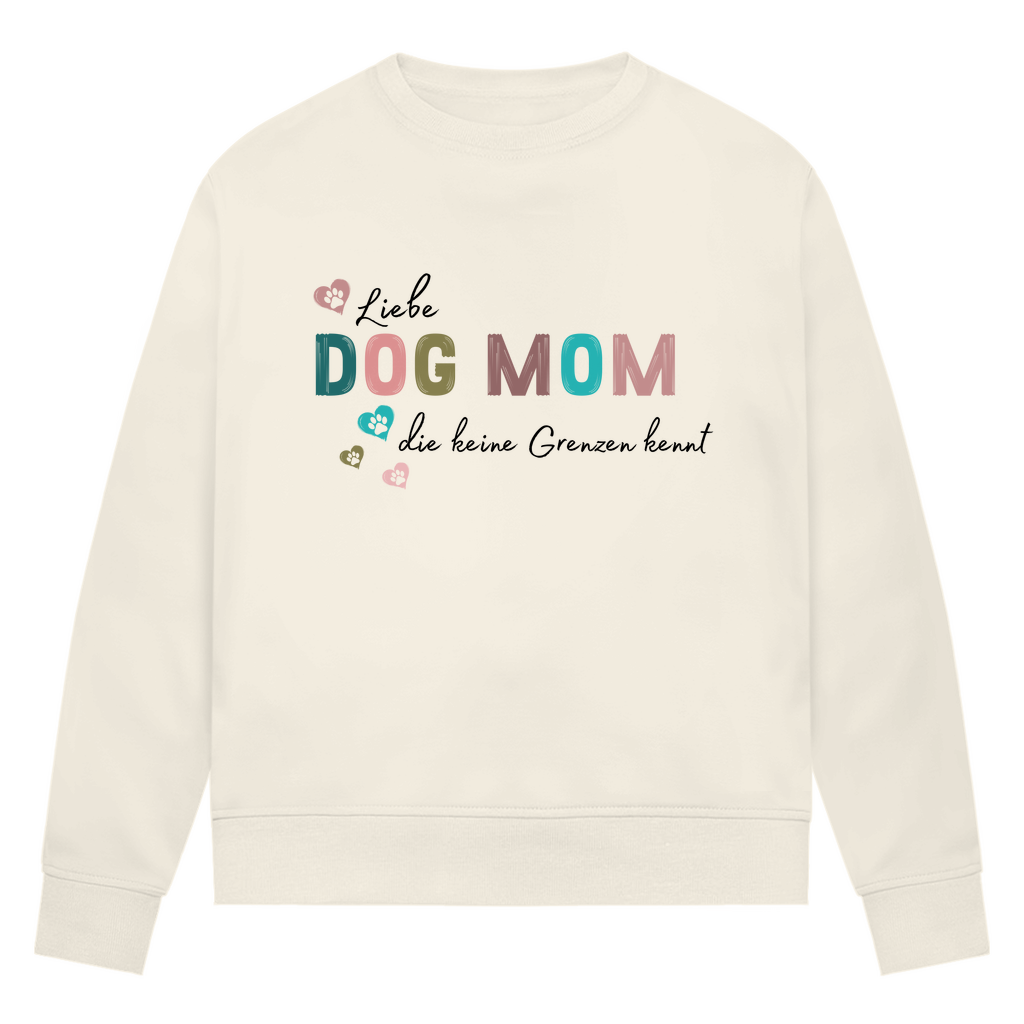 Liebe ohne Grenzen - Bio-Sweatshirt für Damen