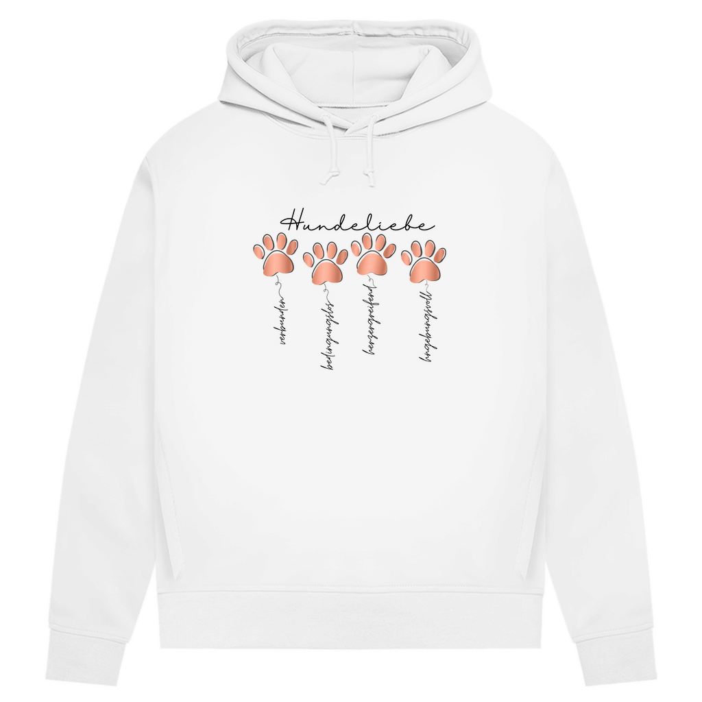 Hundeliebe - Bio-Hoodie für Damen