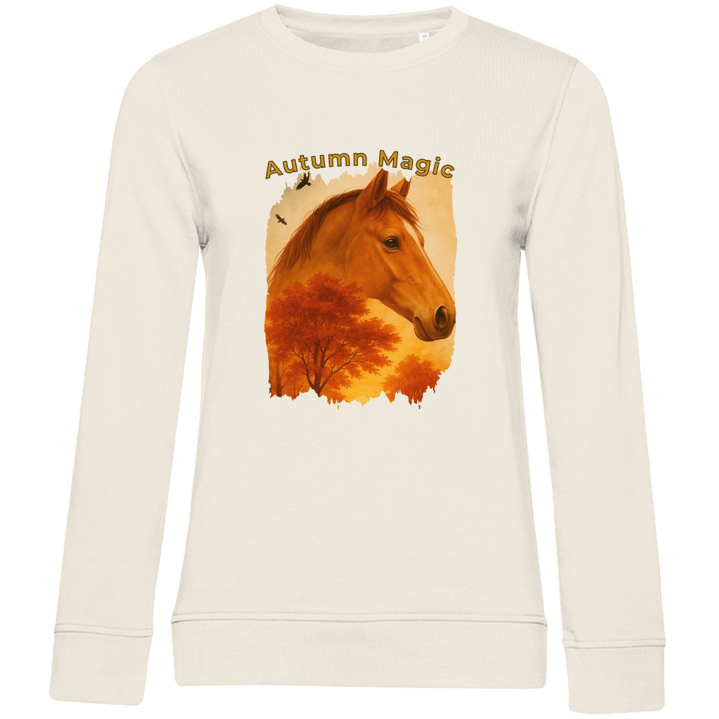 Herbstträume - Bio-Sweatshirt für Damen