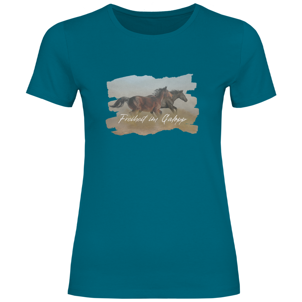 Freiheit im Galopp - T-Shirt für Damen