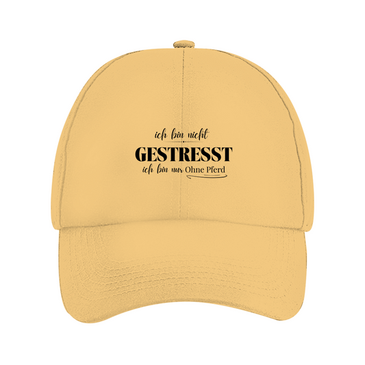 Ohne Pferd - Cap