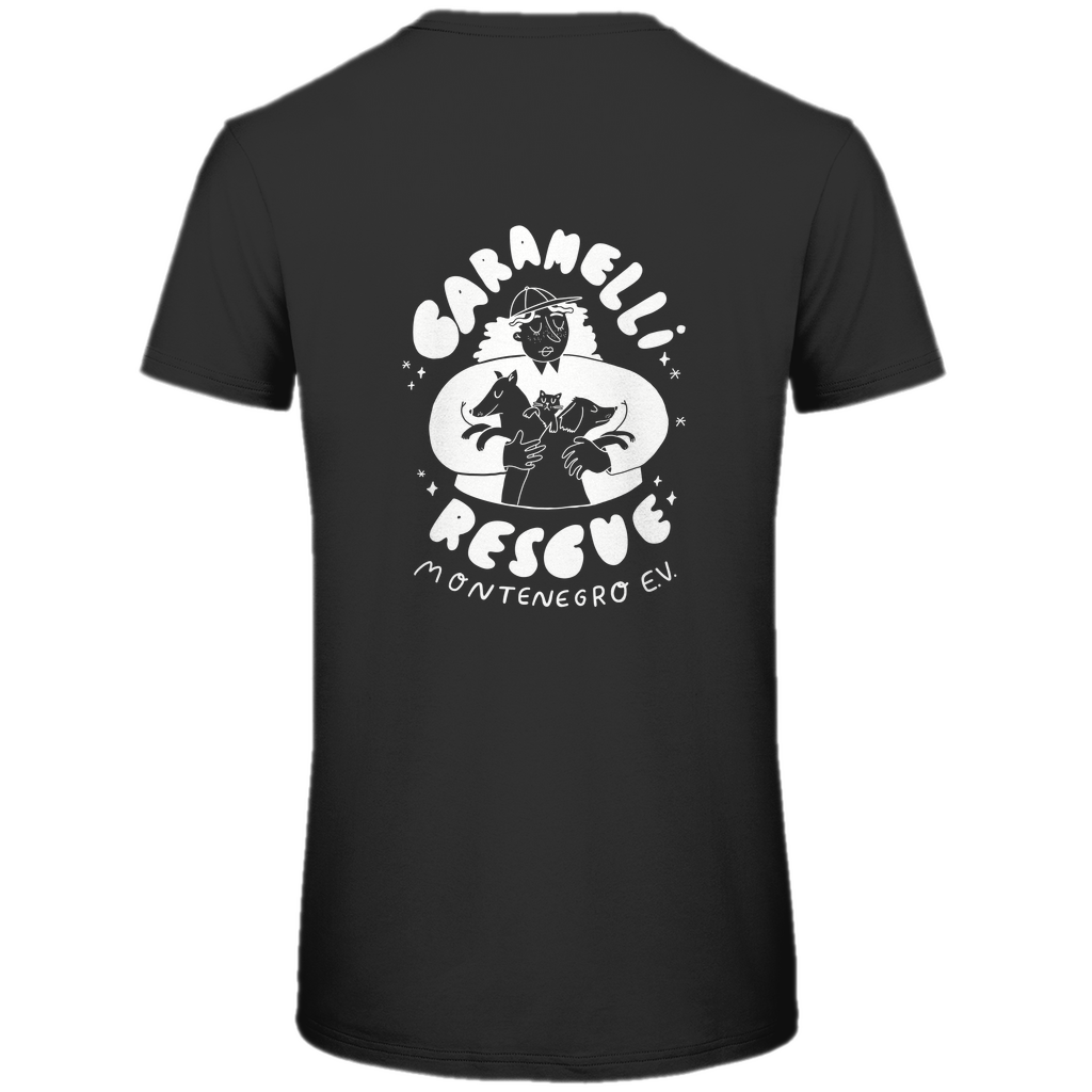 Caramelli Rescue - Premium Bio T-Shirt für Herren