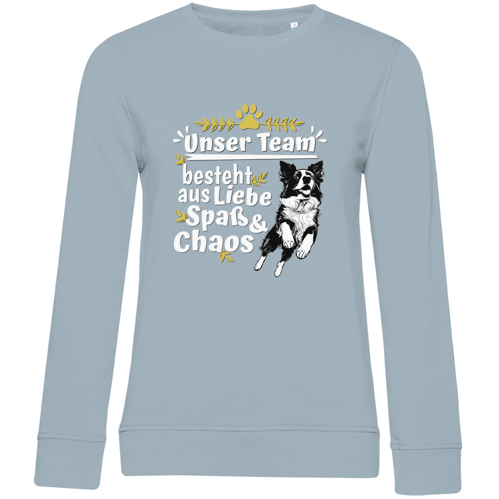 Unser Team - Bio-Sweatshirt für Damen