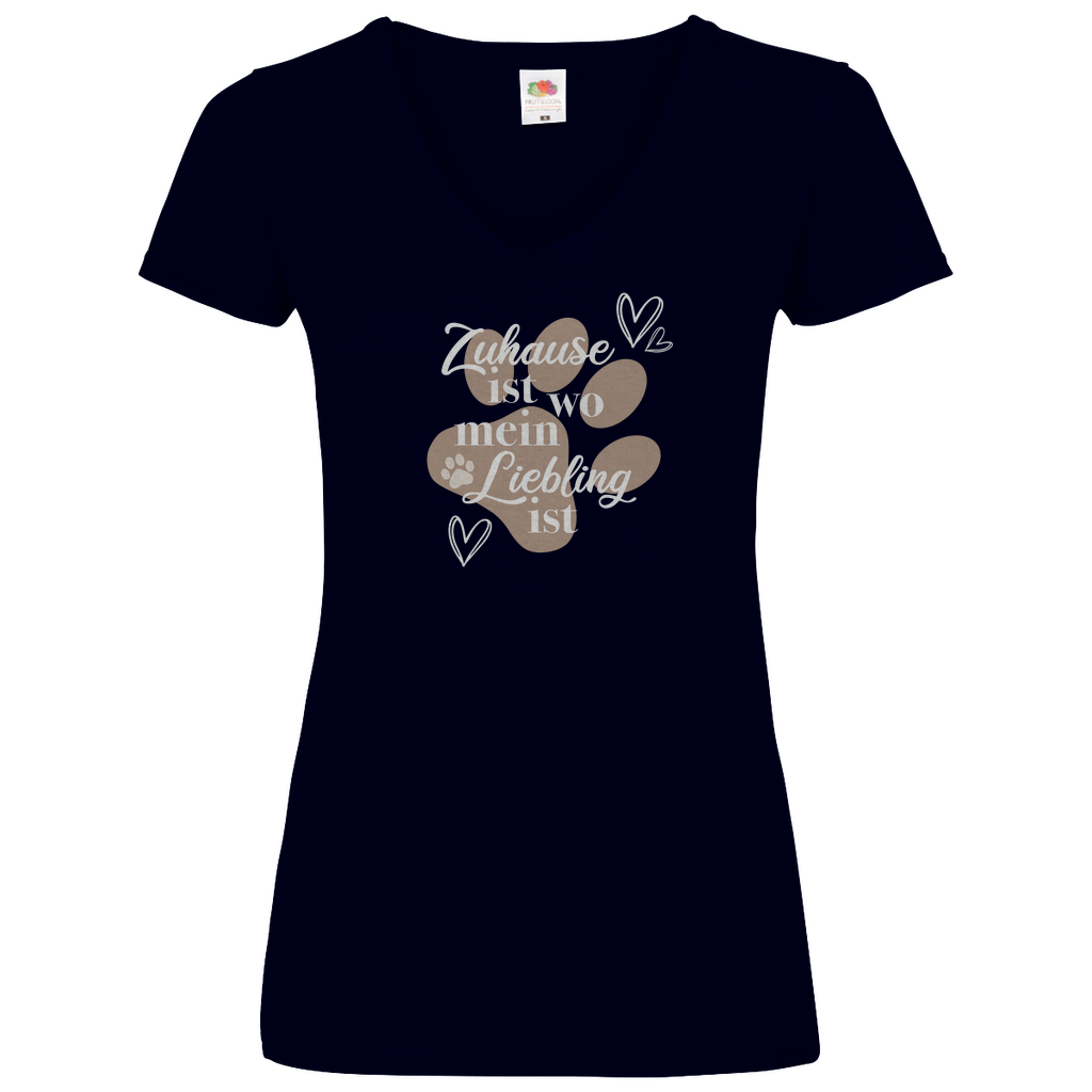 Liebling - V-Shirt für Damen