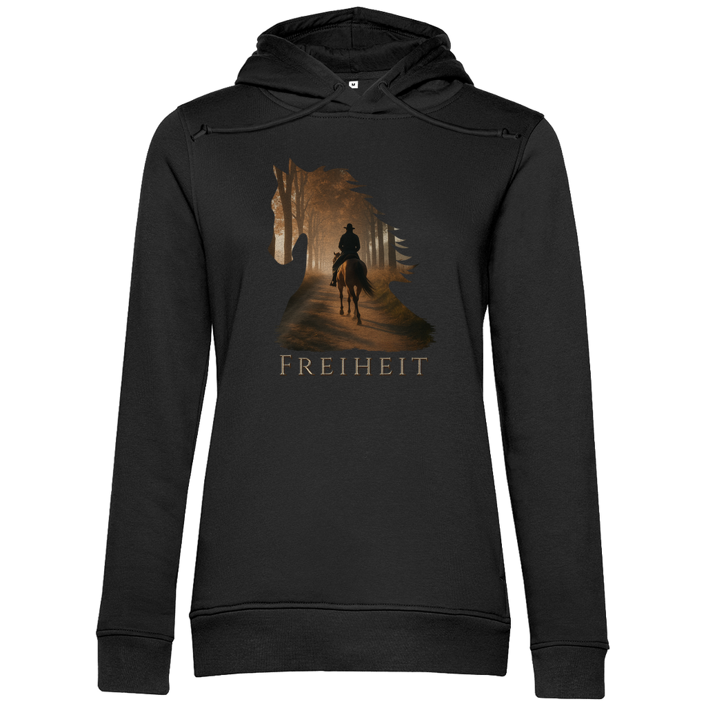 Freiheit - Bio-Hoodie für Damen