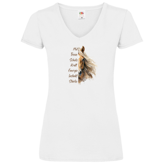 Wilde Seele - V-Shirt für Damen