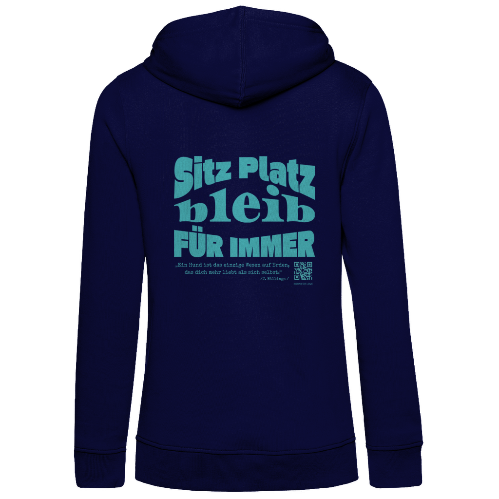 Dog Lover - Bio-Hoodie für Damen