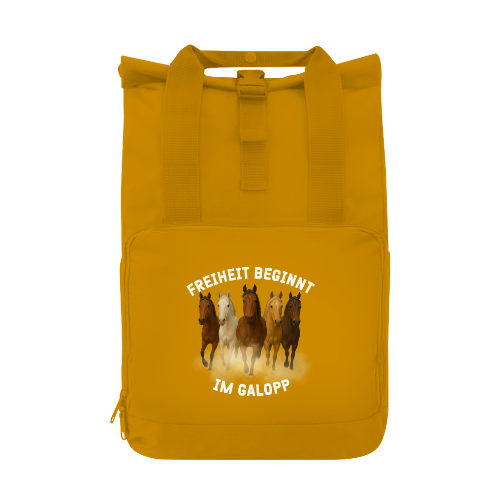 Galopp ist Freiheit - Rucksack