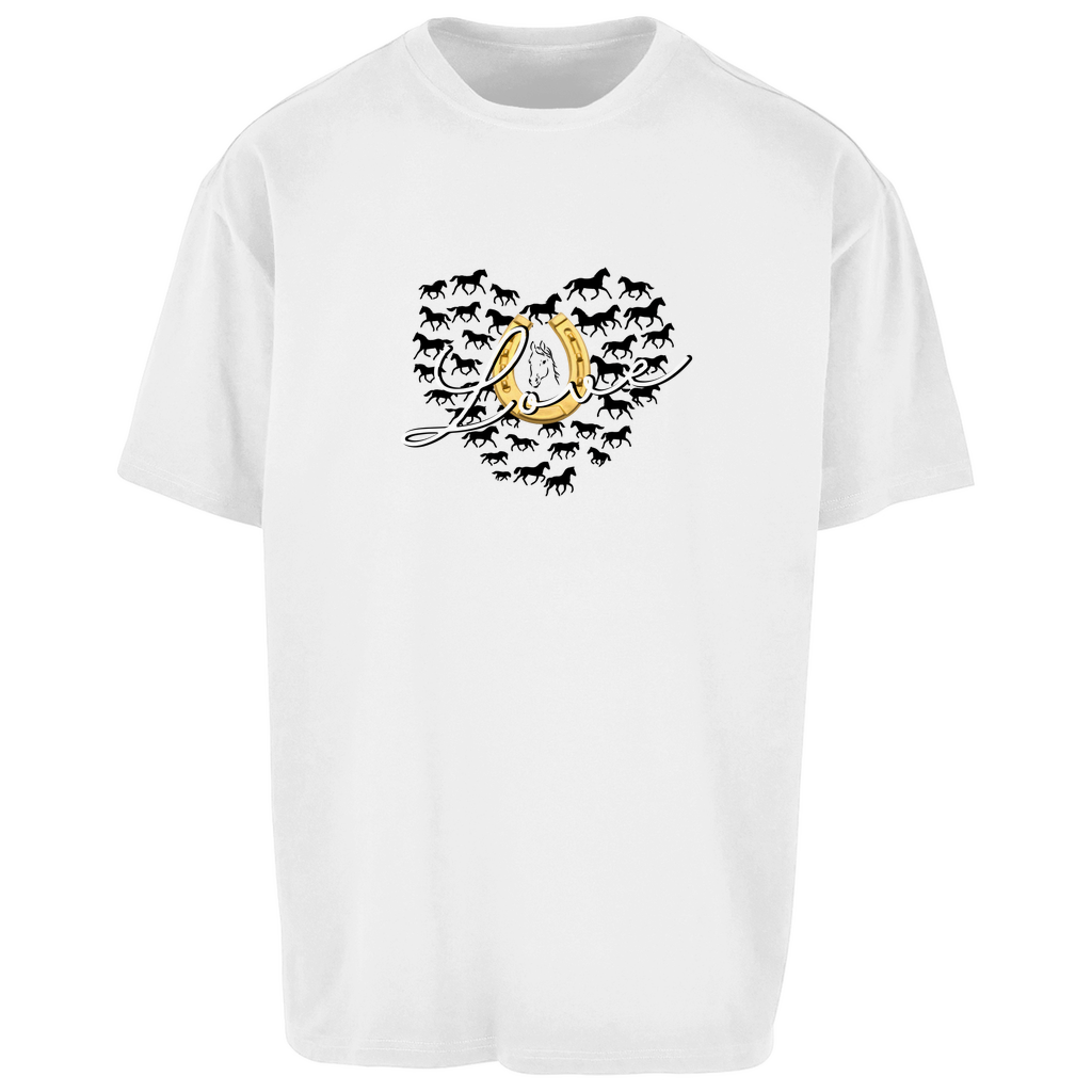 Horse Love - Oversize T-Shirt-Unisex
