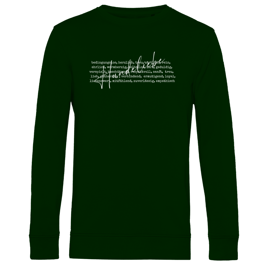 Hunde Liebe ist... - Bio-Sweatshirt für Herren