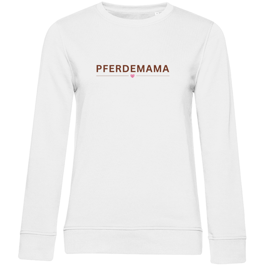 Pferdemama - Bio-Sweatshirt für Damen
