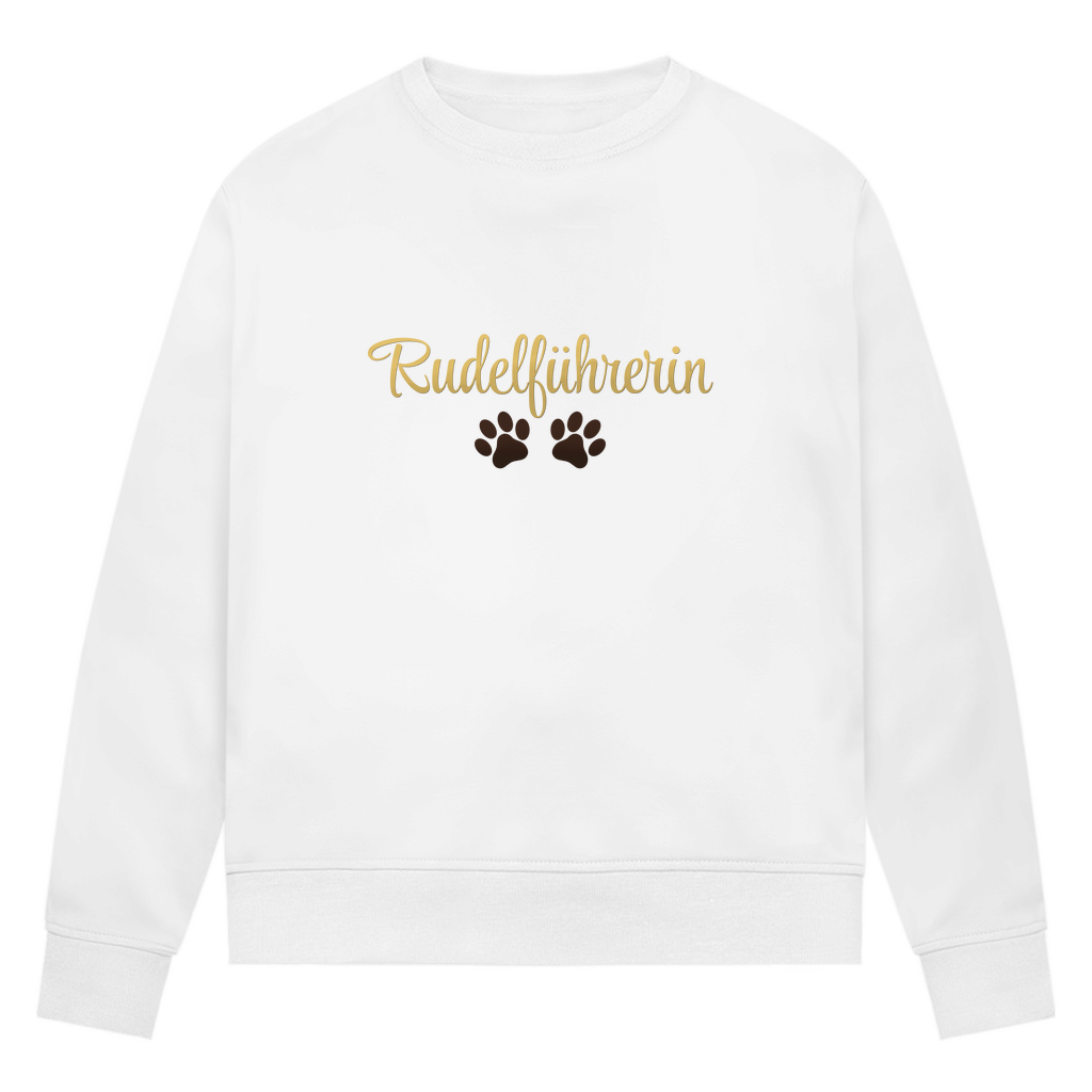 Rudelführerin - Bio-Sweatshirt für Damen
