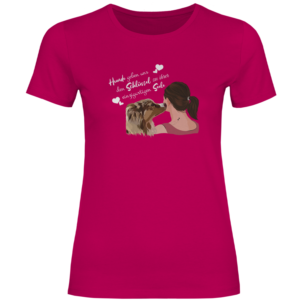 Schlüssel zur Seele - T-Shirt für Damen