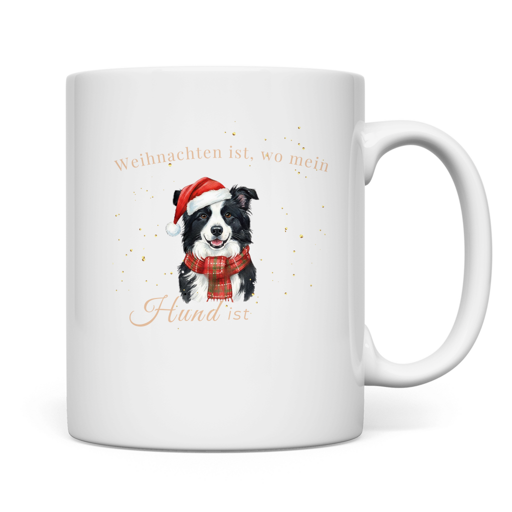 Tasse Weihnachten ist, wo mein Collie ist