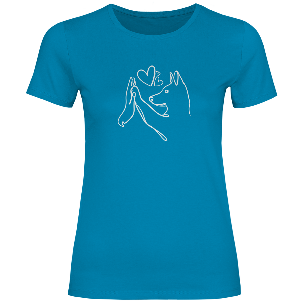 Wahre Liebe Stehohren - T-Shirt für Damen