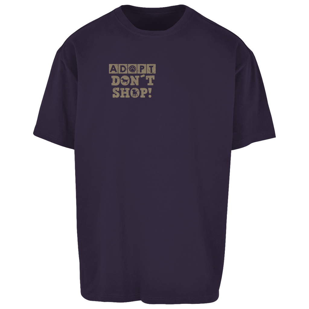 Strays of Streets Adopt Don´t Shop Oversize - Shirt für Damen
