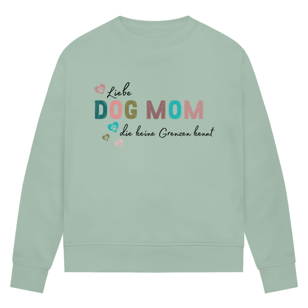Liebe ohne Grenzen - Bio-Sweatshirt für Damen