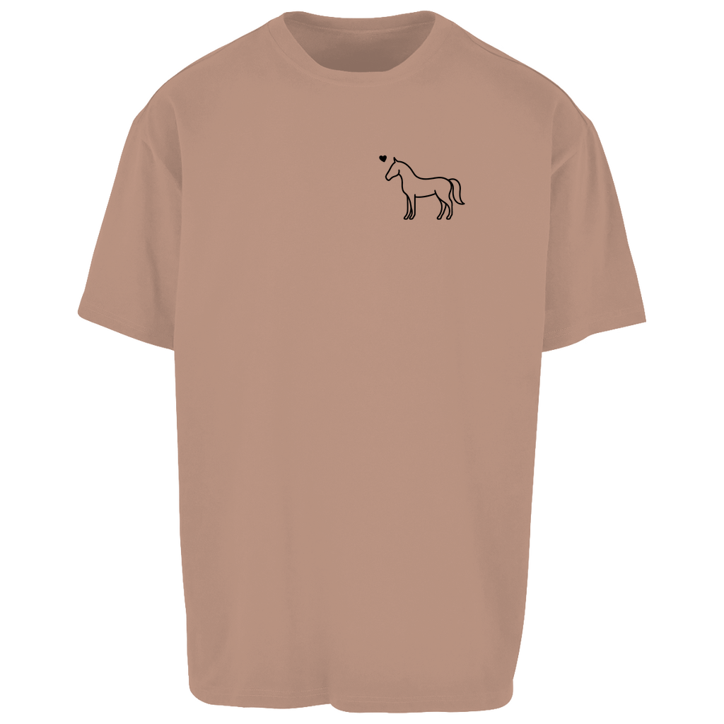 Eleganz mit Herz - Oversize T-Shirt-Unisex