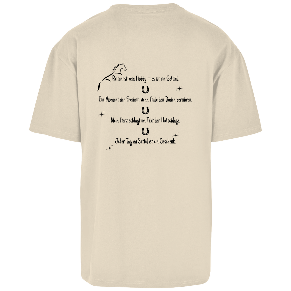 Reiten - Oversize T-Shirt-Unisex