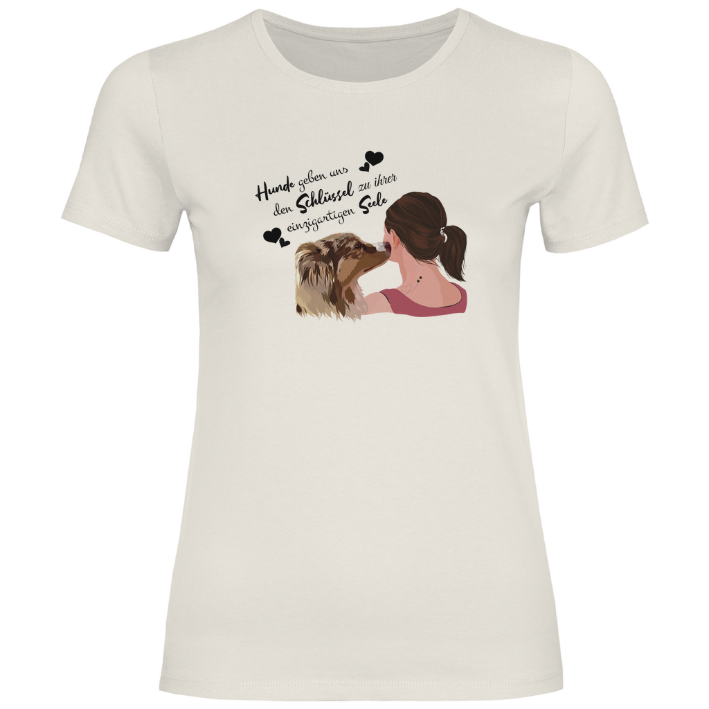 Schlüssel zur Seele - T-Shirt für Damen