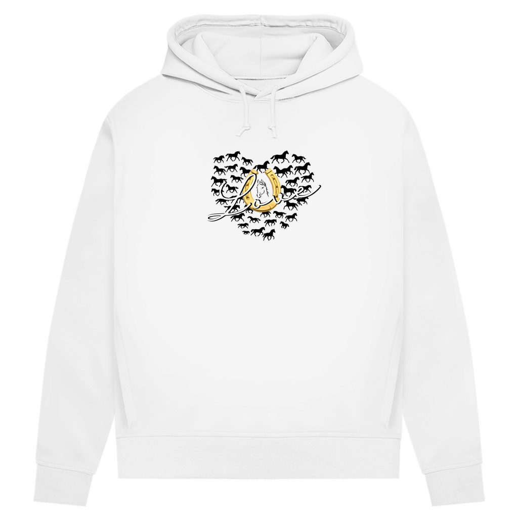 Horse Love - Bio-Hoodie für Frauen