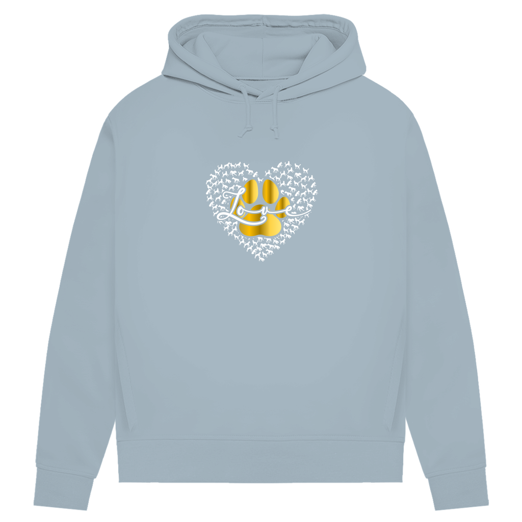 Love Dog - Bio-Hoodie für Damen