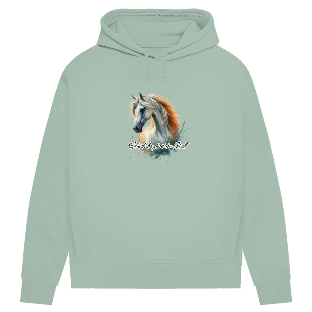 Glück - Bio-Hoodie für Damen