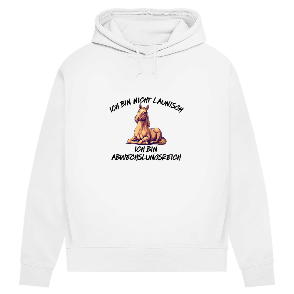 Abwechslungsreich - Bio-Hoodie für Damen