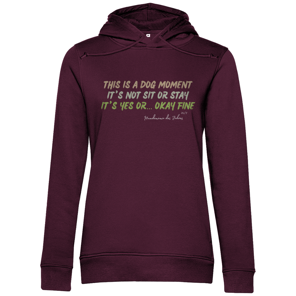 Hundemama des Jahres - Bio-Hoodie für Damen