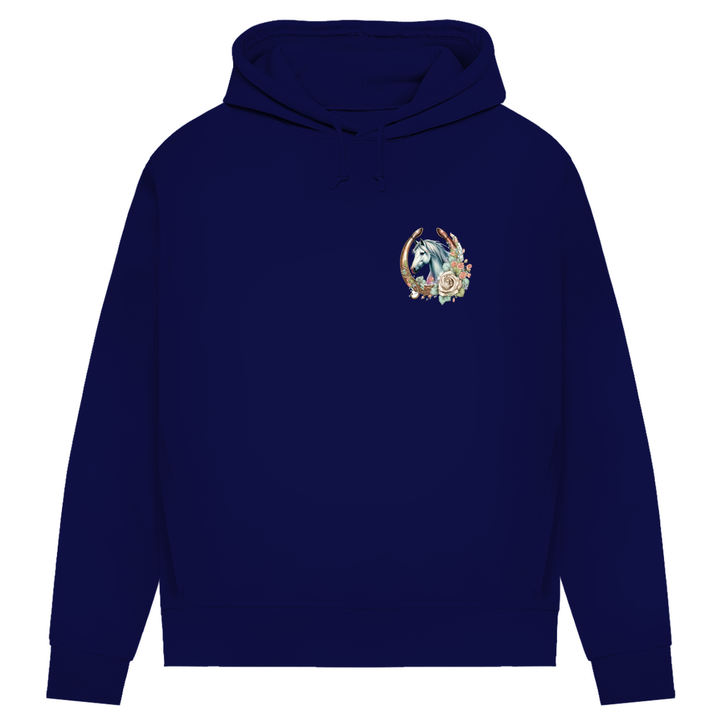 Leidenschaft für Pferde - Bio-Hoodie für Damen