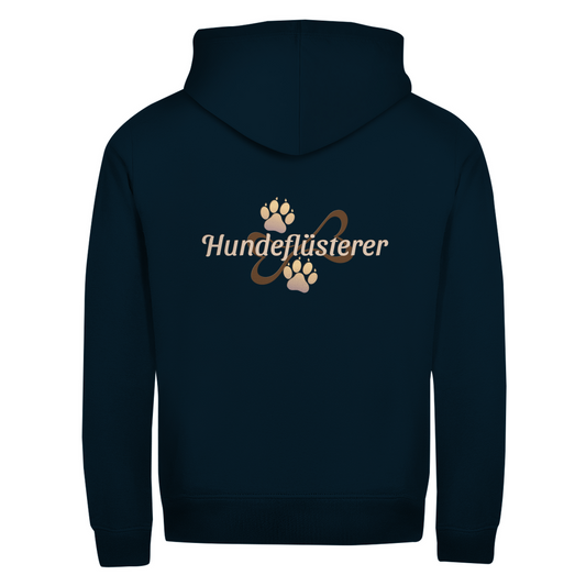 Hundeflüsterer - Zipper-Hoodie Unisex | Rückendruck