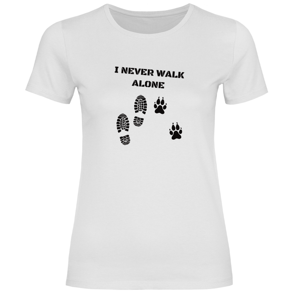I Never Walk Alone - T-Shirt für Damen