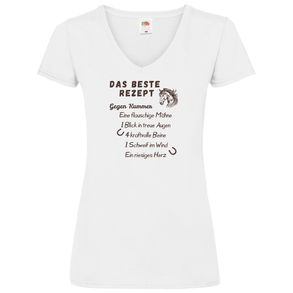 Rezept - V-Shirt für Damen
