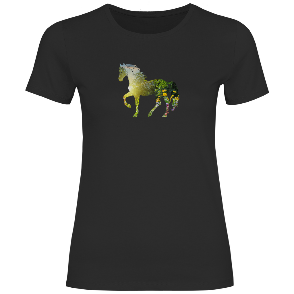 Natur - T-Shirt für Damen