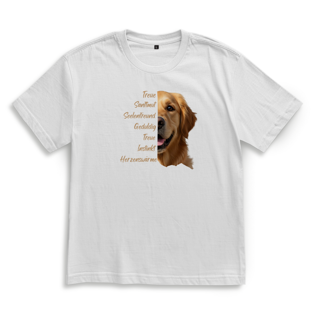 Golden Retriever - Oversize T-Shirt-Unisex