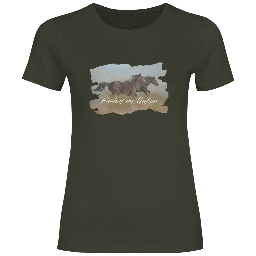 Freiheit im Galopp - T-Shirt für Damen