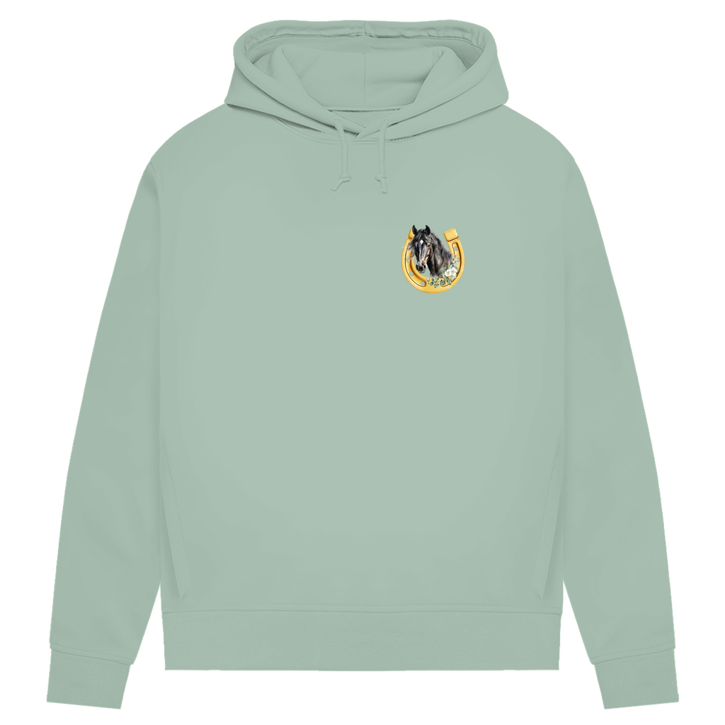 Pferdenliebe - Bio-Hoodie für Damen