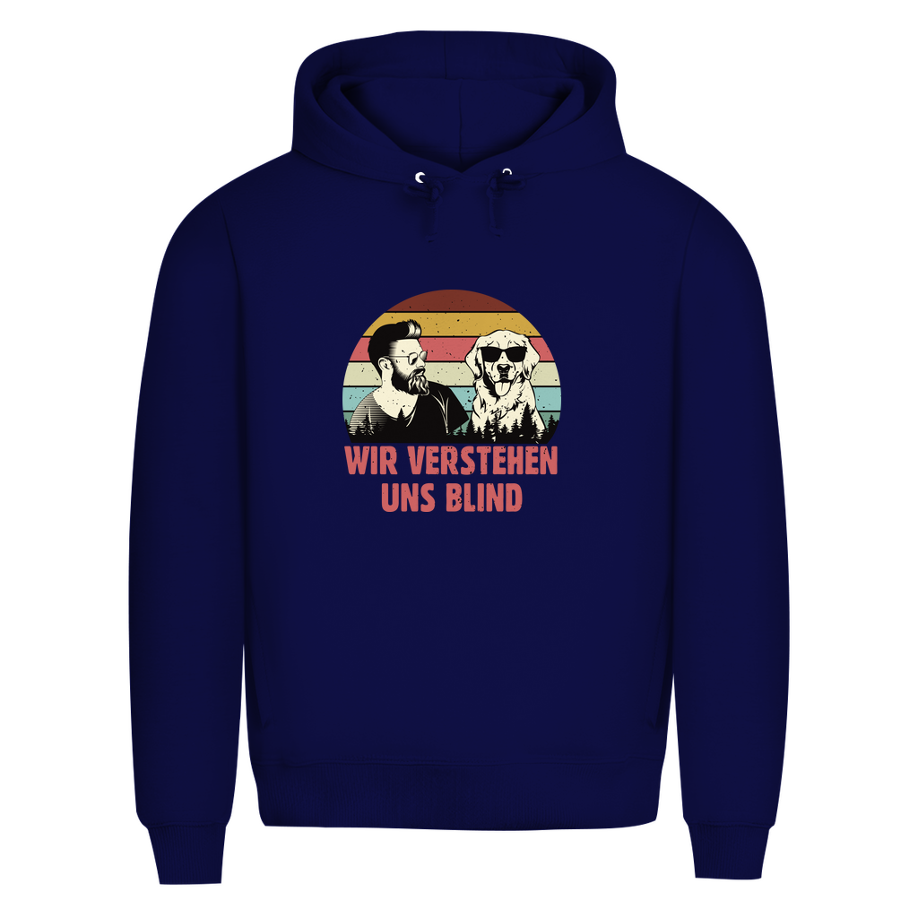 Wir Verstehen Uns Blind - Bio-Hoodie für Herren