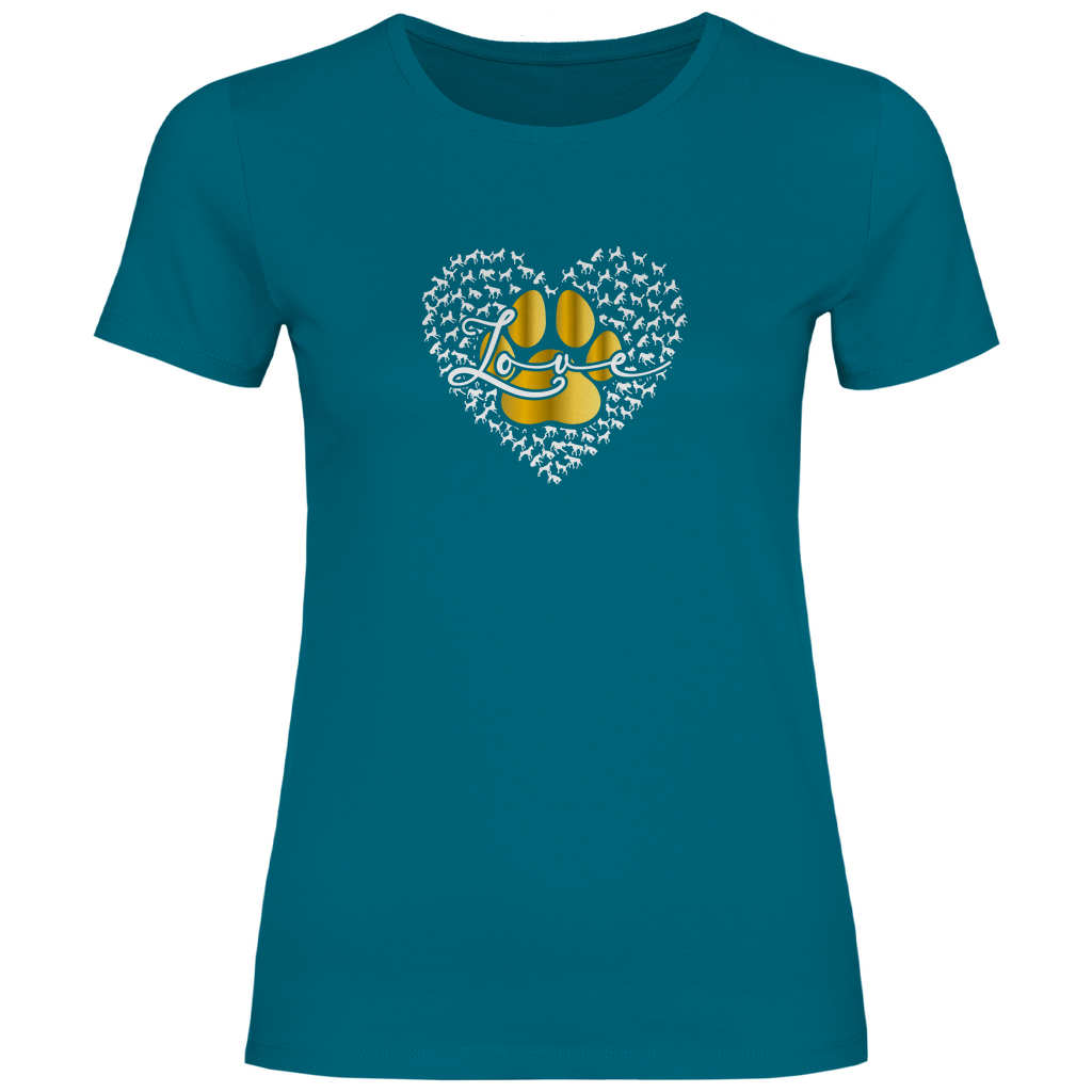 Love Dog - T-Shirt für Damen