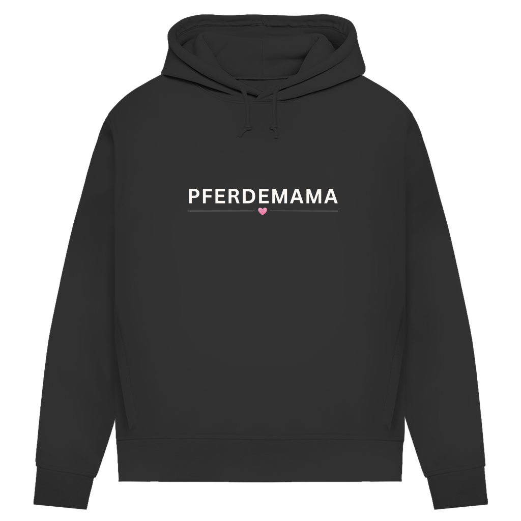 Pferdemama - Bio-Hoodie für Damen