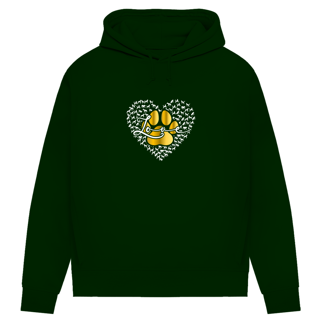 Love Dog - Bio-Hoodie für Damen