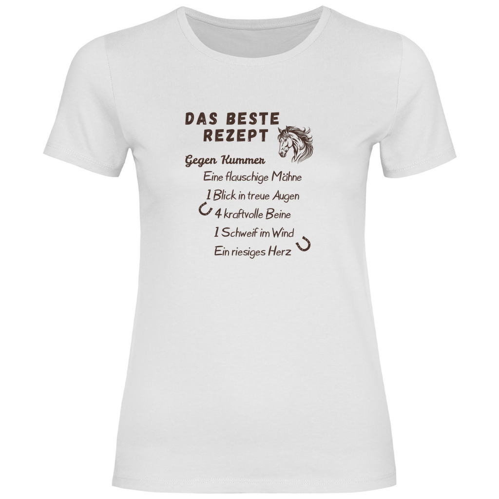 Rezept - T-Shirt für Damen