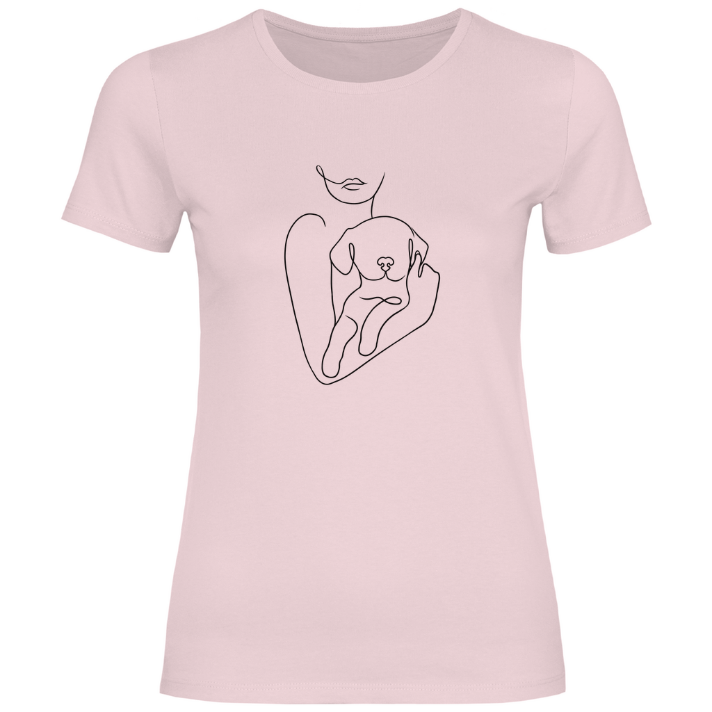 Welpenliebe - T-Shirt für Damen