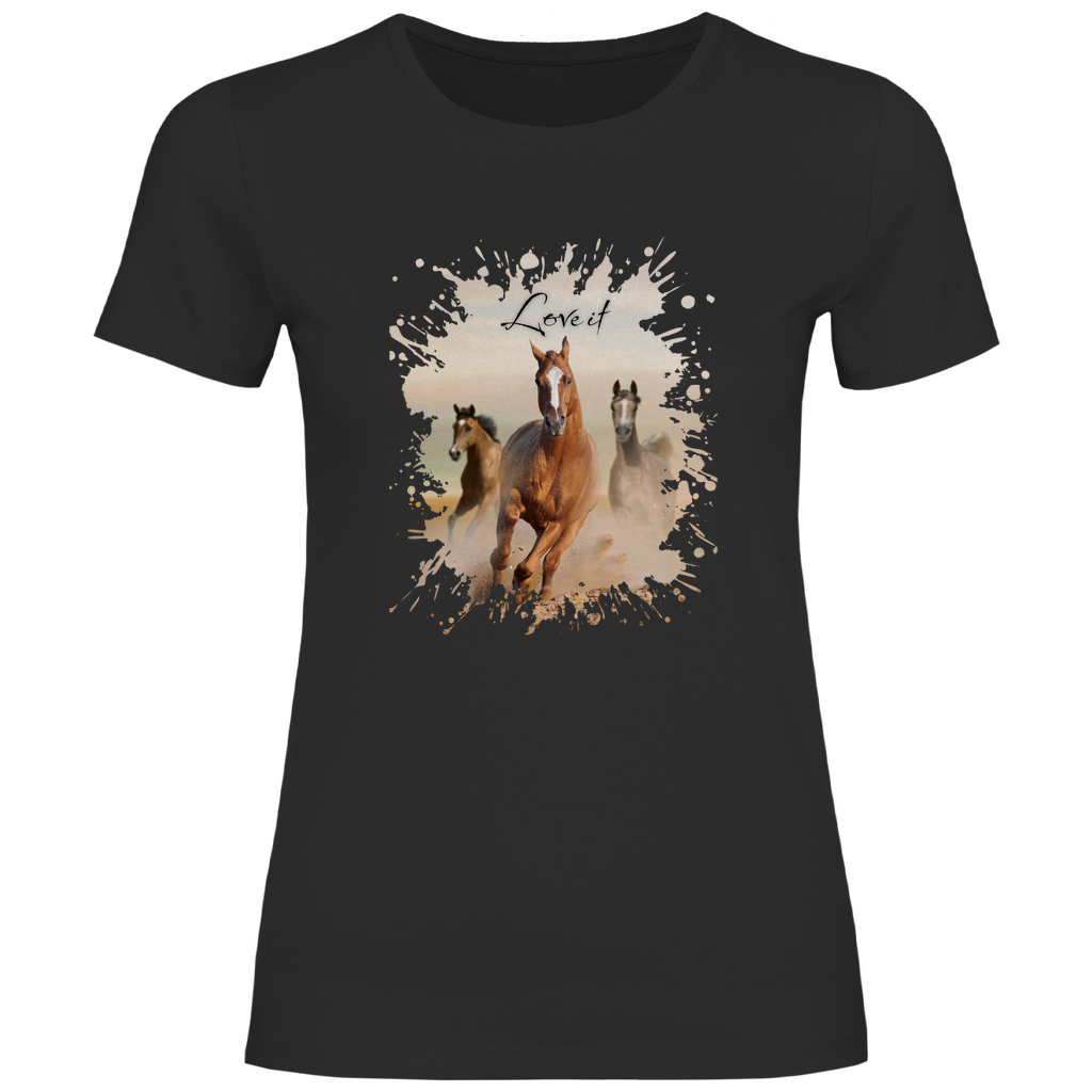 Pferdepower - T-Shirt für Damen