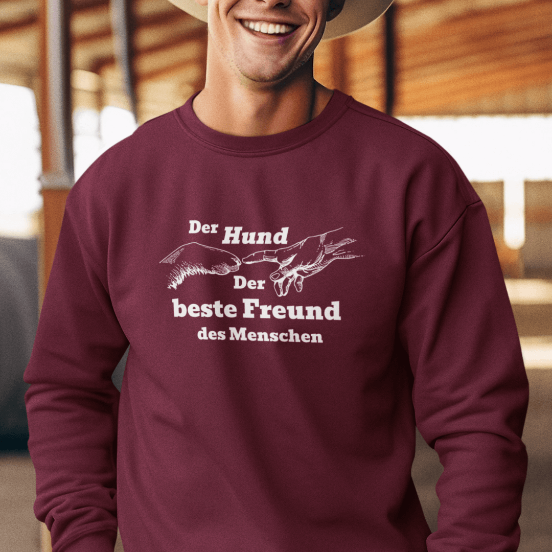 Sweatshirts mit Hund und Hundemotiven für Herren