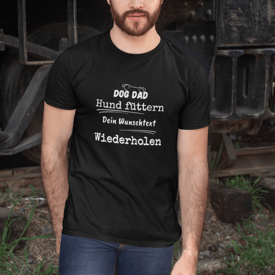 T-Shirts für Herren personalisiert mit Hundemotiv