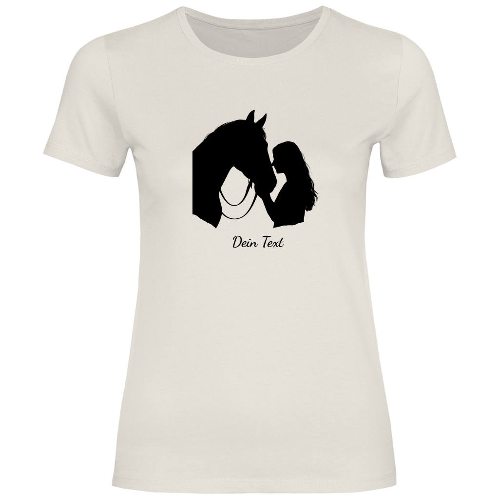 Freundschaft - T-Shirt für Damen- Dein Wunschtext