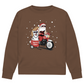 Biker Santa - Bio-Sweatshirt für Herren