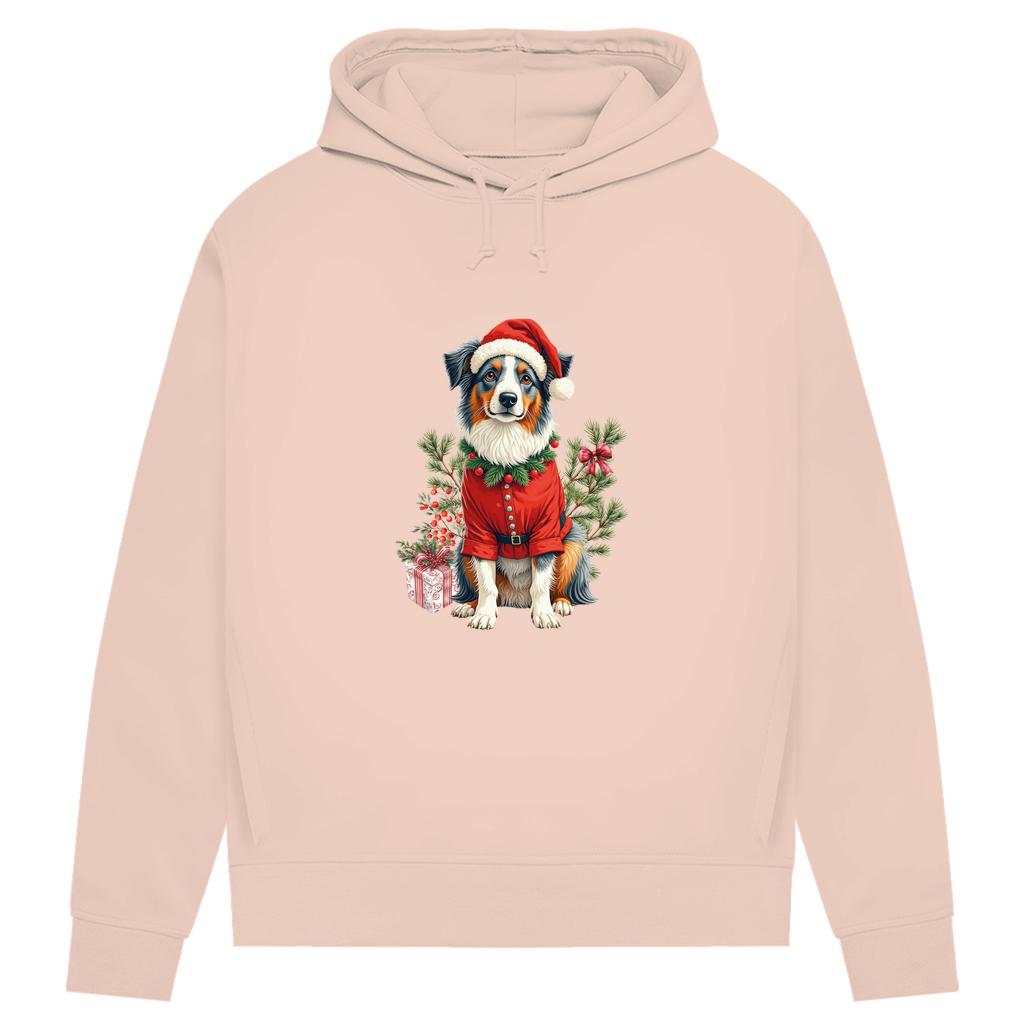 Frohe Weihnachten - Bio-Hoodie für Damen